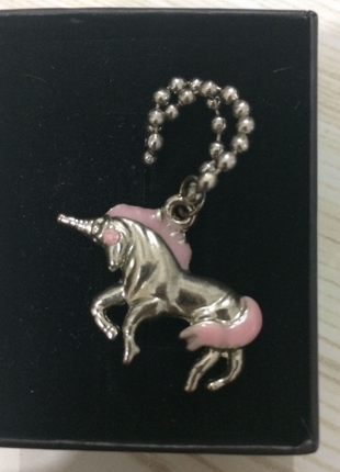universal Beden pembe Renk Unicorn kolye