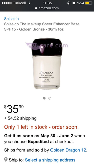Shiseido Shiseido makyaj bazı