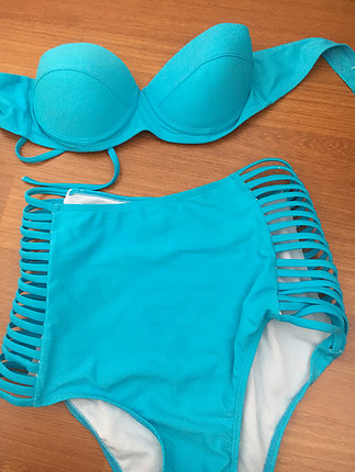 s Beden Yüksel bel bikini