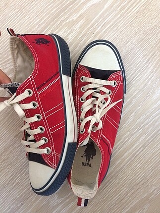 Kırmızı Orijinal USPA converse