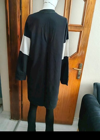 LC Waikiki Bej ve Siyah Uzun Kollu Kadın Tunik