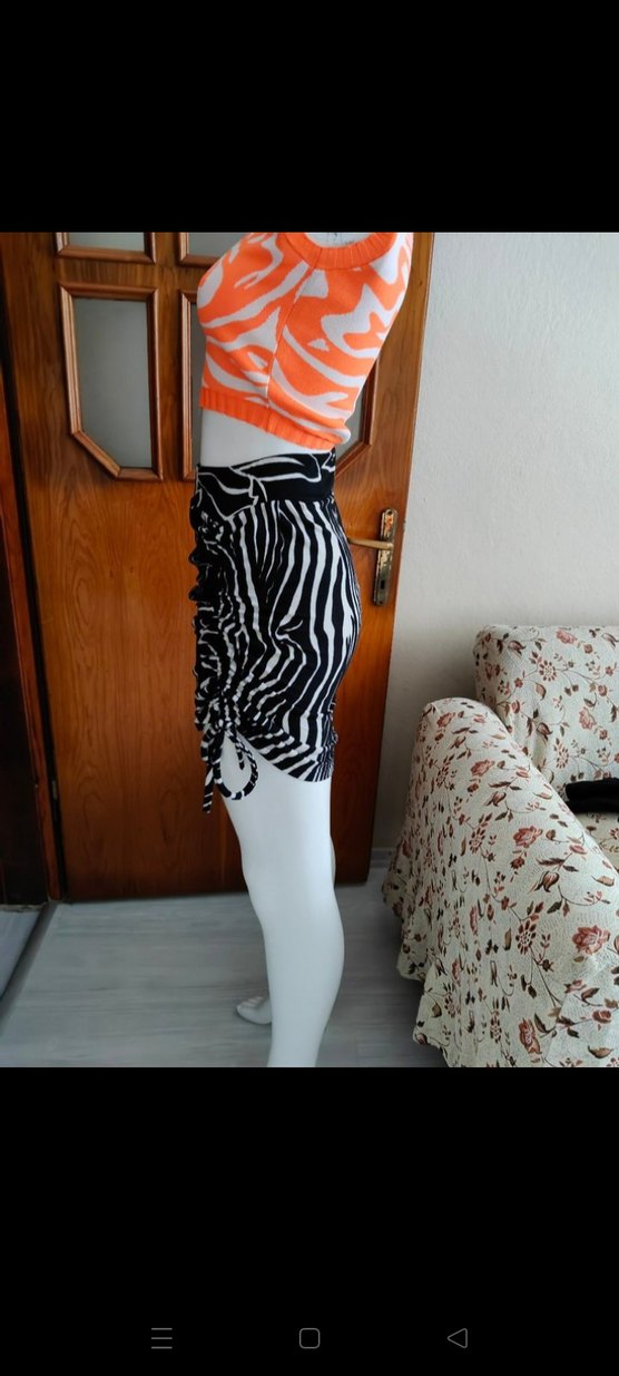 bayan mini etek - Görsel 3