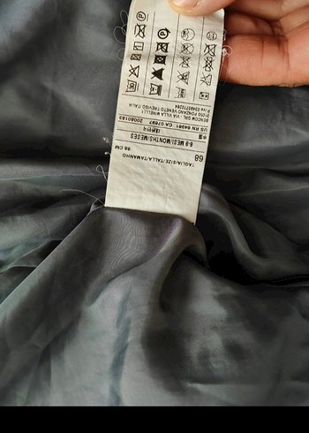 Mavi Kapüşonlu Fermuarlı Erkek Çocuk Mont - Görsel 6