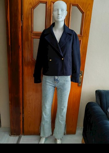 Zara Sikligin Ve Rahatligin Bulusmasi Lacivert Ceket