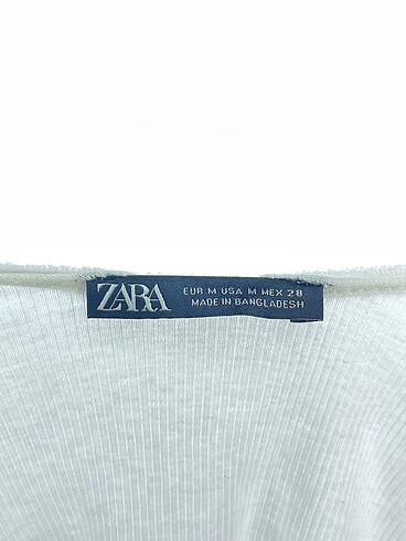 m Beden beyaz Renk Zara Askılı %70 İndirimli.
