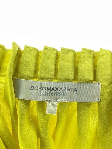 s Beden sarı Renk BCBG Maxazria Kısa Elbise %70 İndirimli.