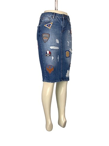 Zara Zara Midi Etek %70 İndirimli.