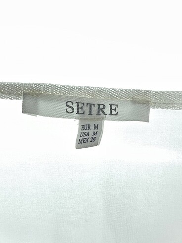 m Beden beyaz Renk Setre T-shirt %70 İndirimli.
