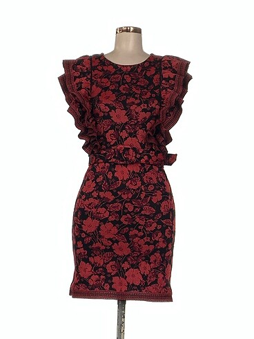 Vintage Love Kısa Elbise %70 İndirimli.