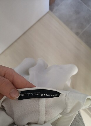Beyaz bluz