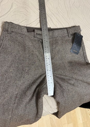 Mango Kadın Kahverengi Pantolon - Görsel 3