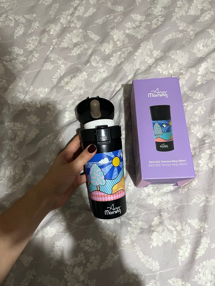 Renkli Termos Matara 380ml - Görsel 2