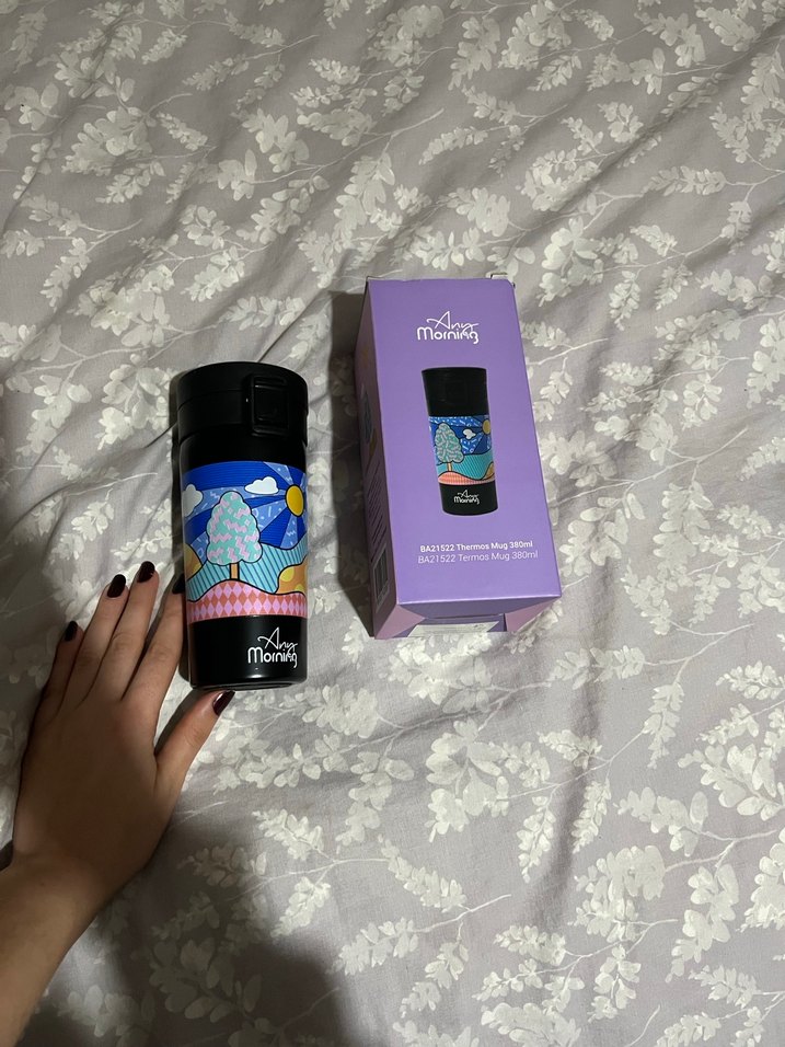 Renkli Termos Matara 380ml - Görsel 3