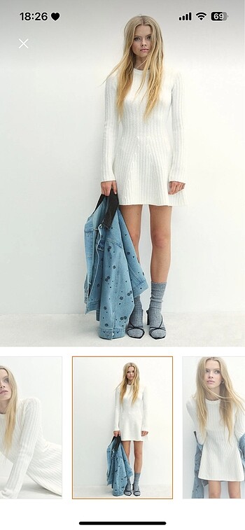 40 Beden H&M Elbise