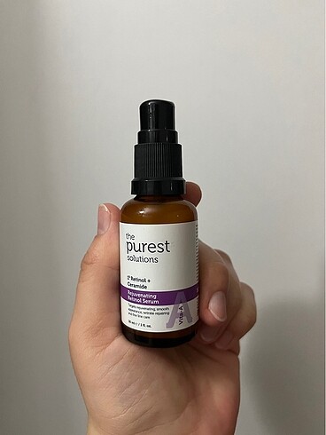 The purest solutions retinol serum