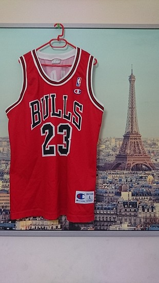 ????Kırmızı Boğa ???? NBA ??Champion Marka Bulls Forma 