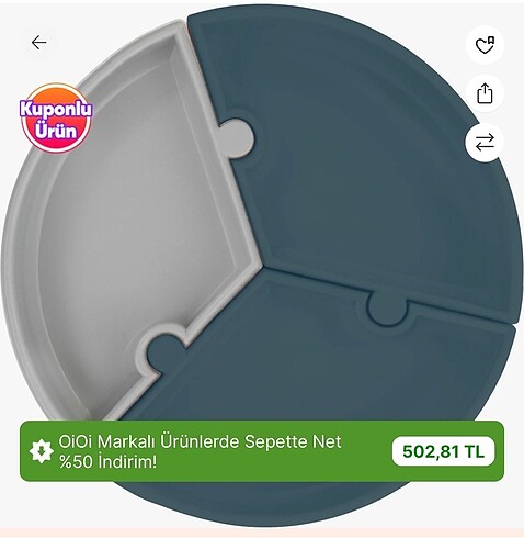 Oioi yapboz tabak