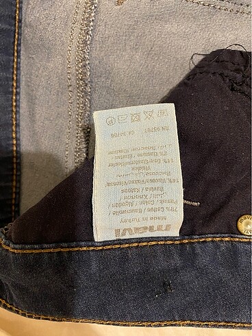 27 Beden Mavi jeans kot 27*30