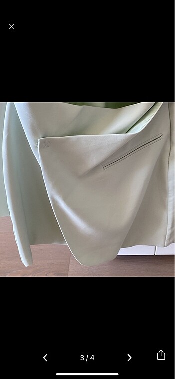 m Beden Zara Blazer elbise