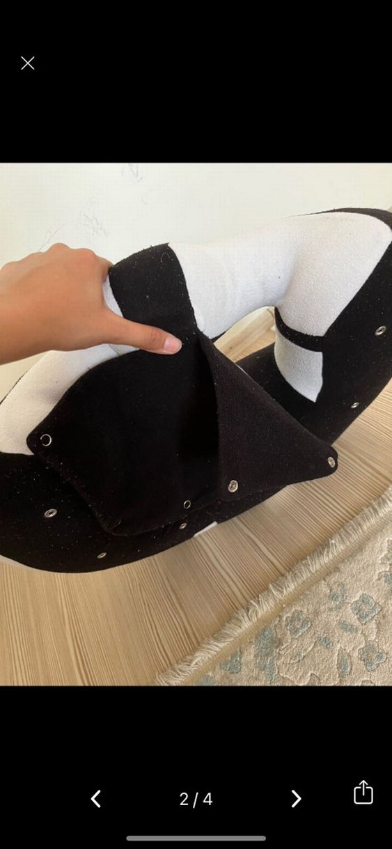 Zebra Desenli Siyah Emzirme ve Hamile Yastığı - Görsel 4