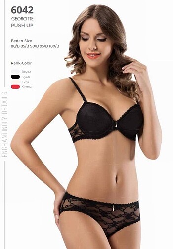 LE JARDİN 6042 PUSH UP SÜTYEN TAKIMI