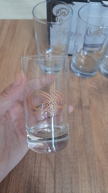 Diğer Kahve yanı su bardağı 