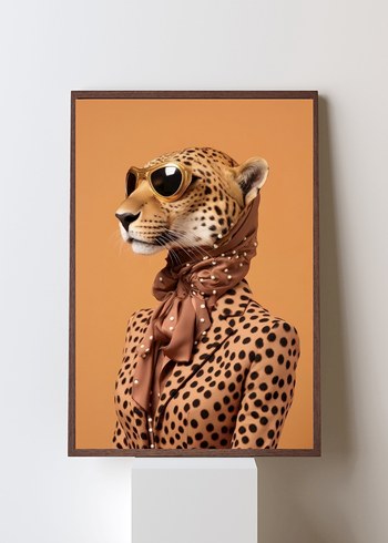 Leopar Tablo Poster Baskı