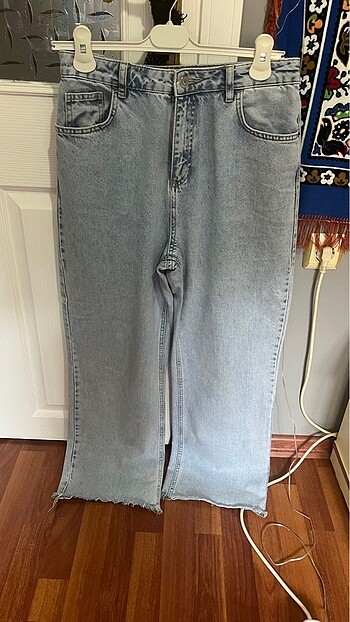 Wide lige jean