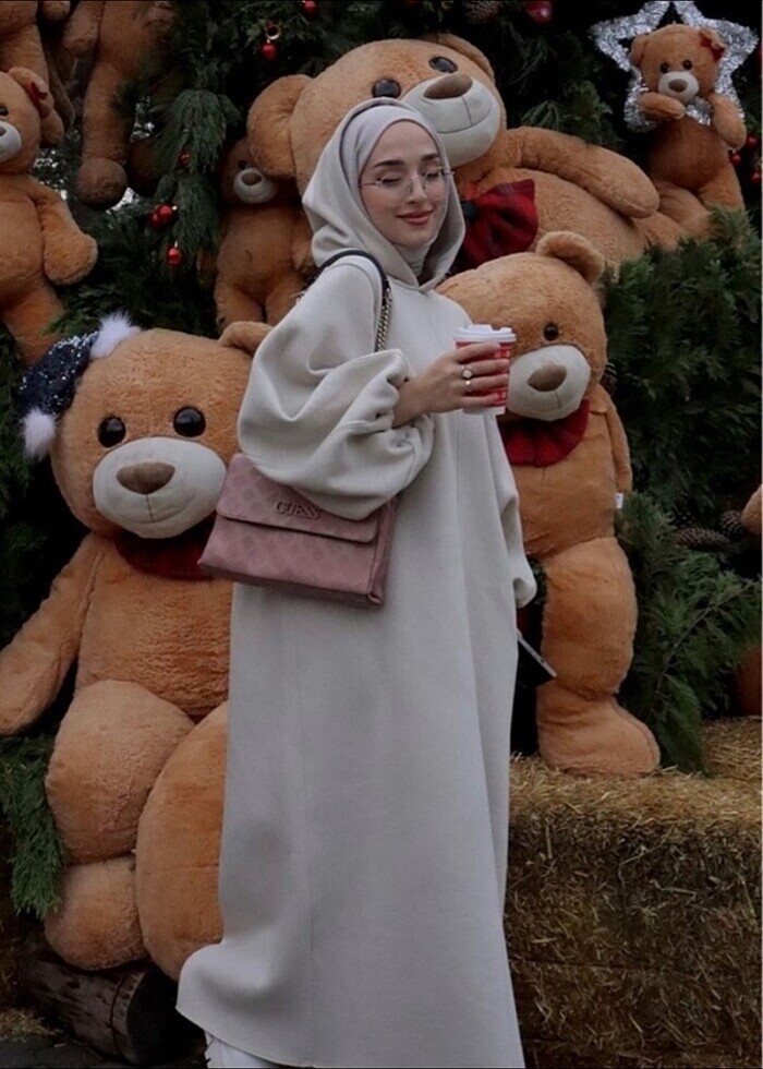 Kışlık içi polarlı elbise - Görsel 2