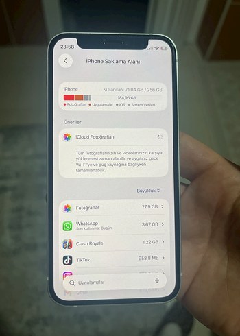 Beyaz iPhone 12 mini 256 gb - Görsel 4