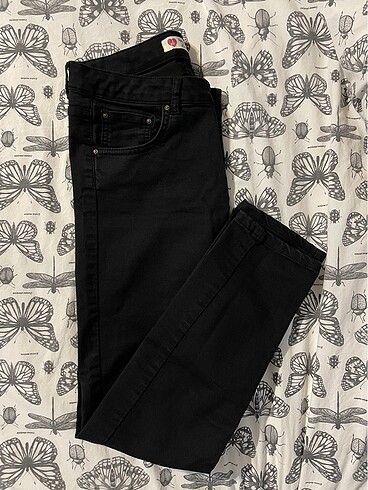 Koton siyah skinny jean pantolon