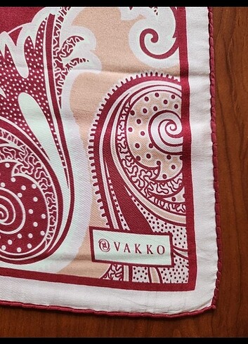 Vakko sura ipek esarp - Görsel 2