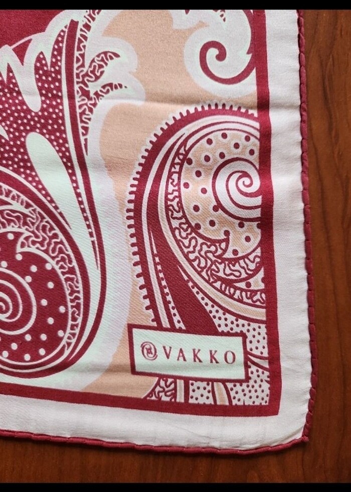 Vakko sura ipek esarp - Görsel 2