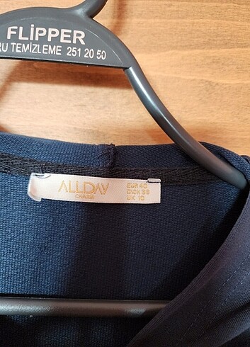 Allday giy çık düğmeli tunik sweat kumas - Görsel 4