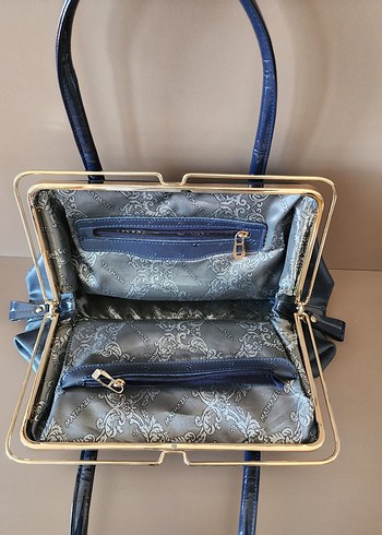 matmazel lacivert canta - Görsel 5