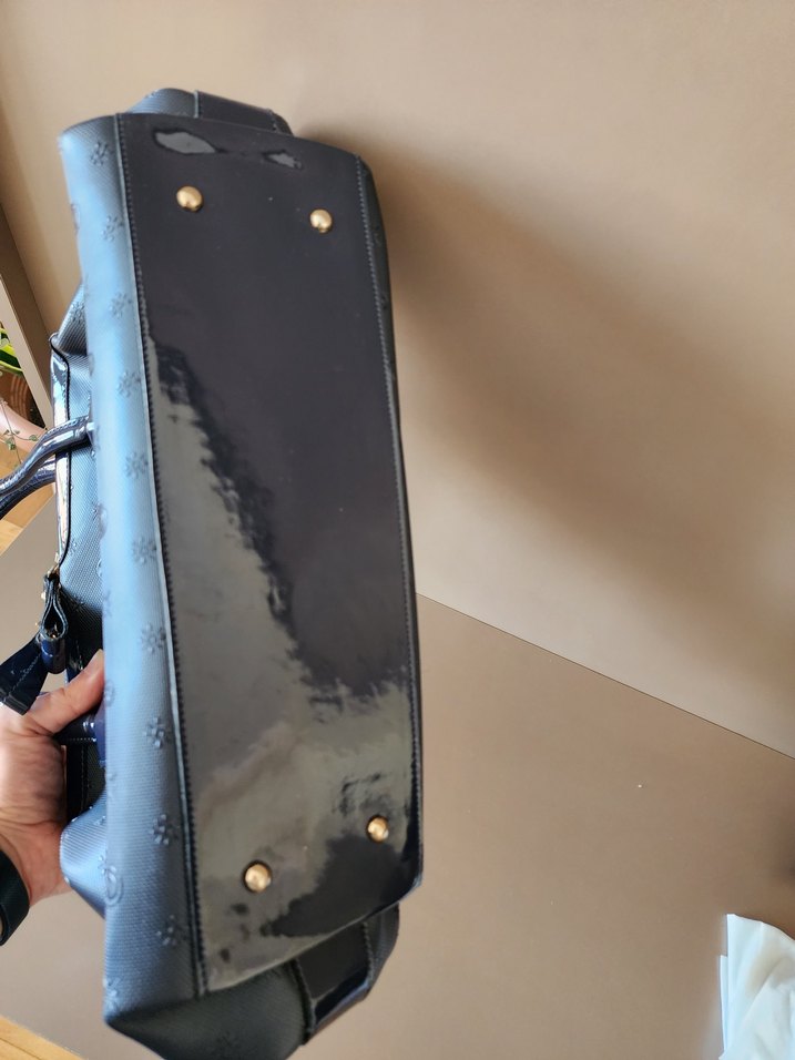 matmazel lacivert canta - Görsel 4