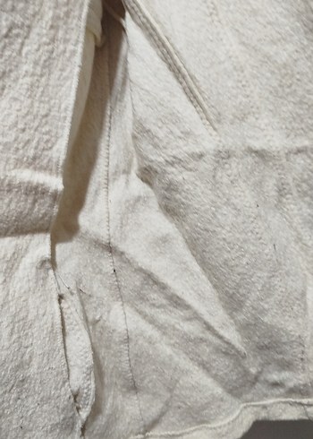 Kapüşonlu Fermuarlı Bej Kadın Ceket - Görsel 3