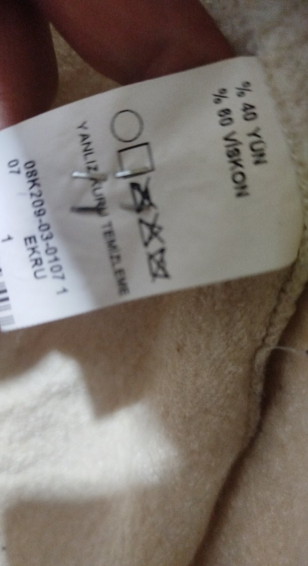 Kapüşonlu Fermuarlı Bej Kadın Ceket - Görsel 4