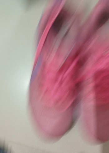 Kadın Pembe Bağcıklı Spor Ayakkabı - Görsel 4