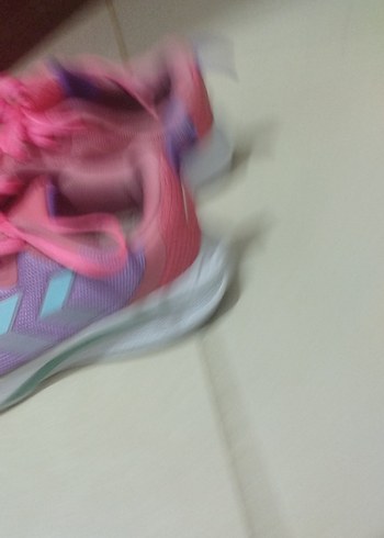 Kadın Pembe Bağcıklı Spor Ayakkabı - Görsel 5