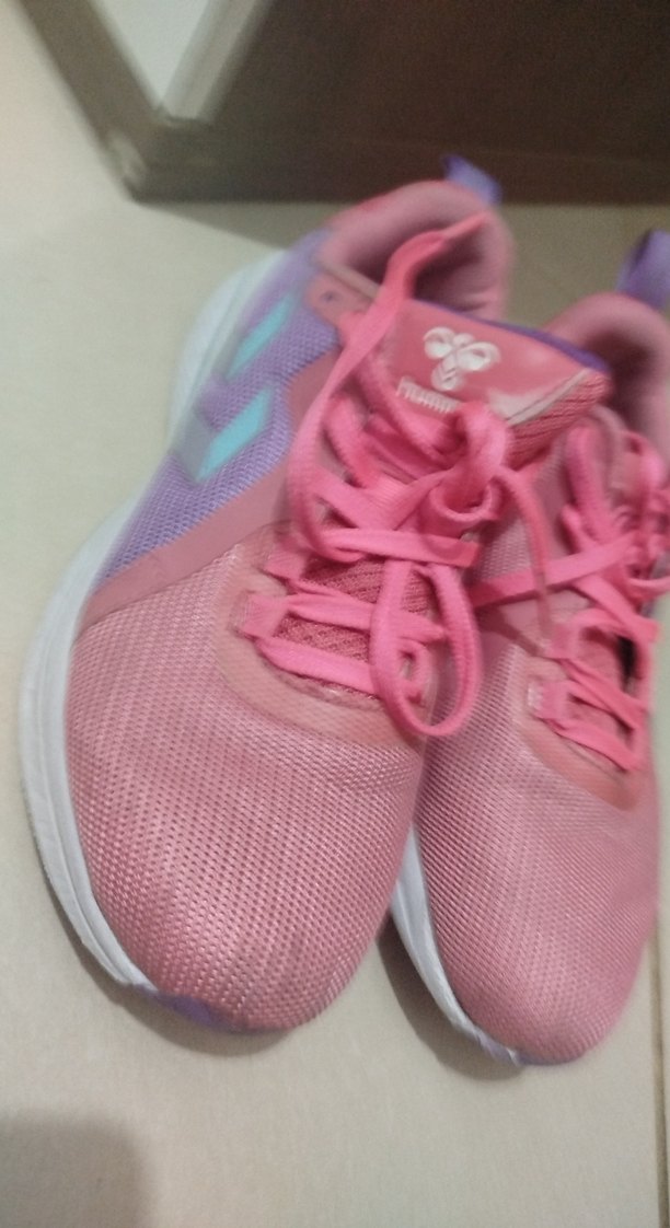 Kadın Pembe Bağcıklı Spor Ayakkabı - Görsel 2