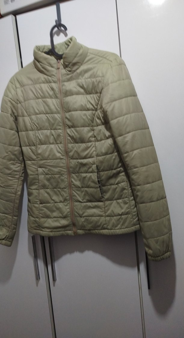 Bej Fermuarlı Kadın Günlük Mont - Görsel 3