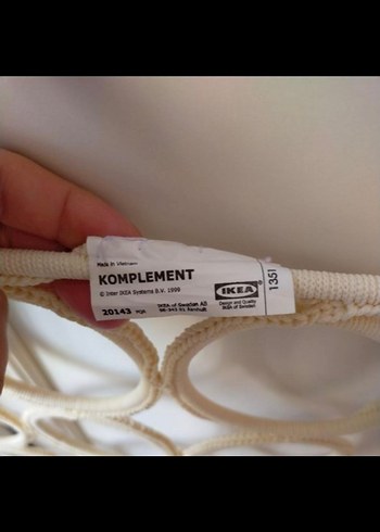 Ikea Bej Halka Şeklinde Askı