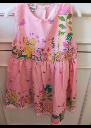 LC Waikiki Kız Çocuk Pembe Kolsuz Elbise