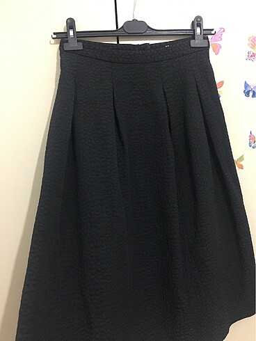 H&M H&M Siyah midi etek