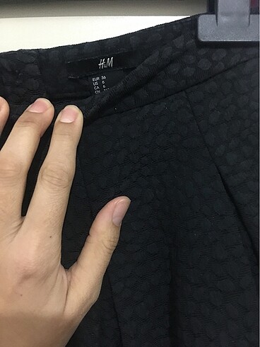 36 Beden H&M Siyah midi etek