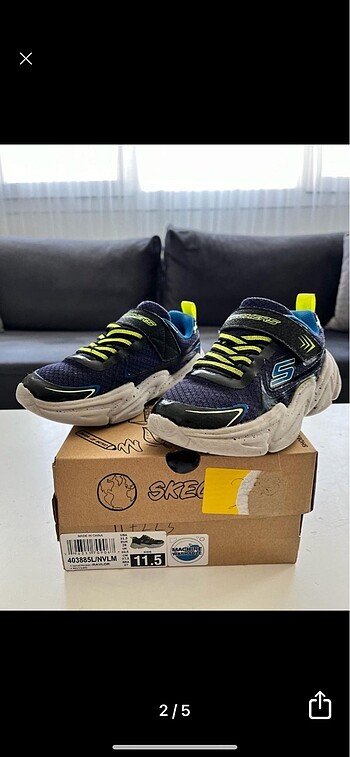 16 Beden Orjinal skechers temizdir 11,5