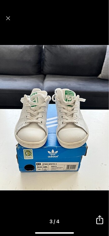 28 Beden Adidas orjinal çocuk ayakkabı