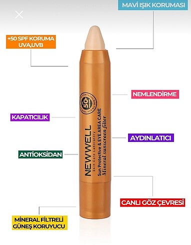  Beden New Well Concealer Cream 50+SPF