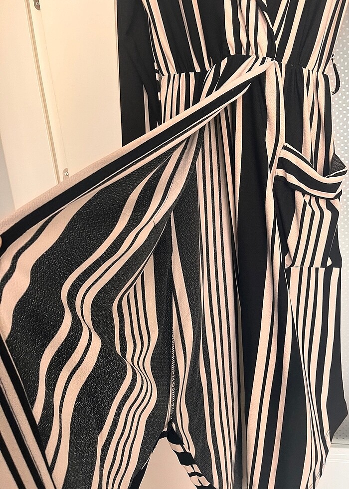 Çizgili tulum - Görsel 2